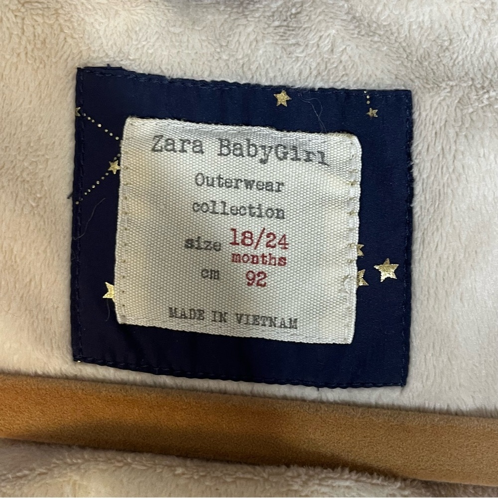 Zara Baby Constellation Blue Jacket Stars Size - Picture 6 of 6